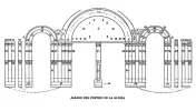 diagram portico zwartwit alzado.webp