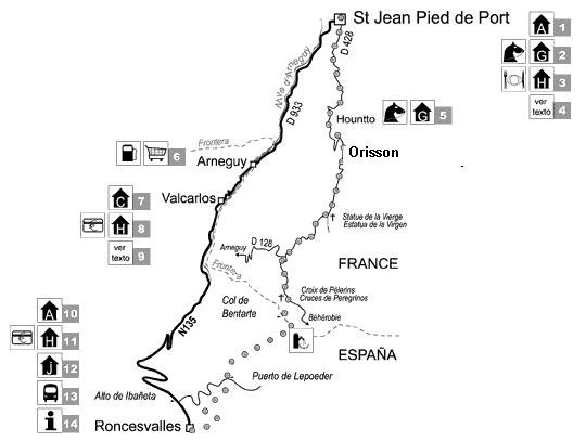 St Jean to Roncesvalles.JPG