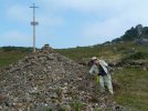 2012-09-08-165952_034-A Milladoiro - ancient pile of pilgrims' stones.JPG