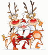 Crazy reindeer.gif