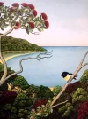 Te Araroa trail NZ (2022) Miromiro Sings of White Rata. Oil on board by Clare Reilly..jpg