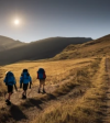 craiyon_093028_Three_hikers_of_different_ages_walking_the_Camino_Frances_~2.png