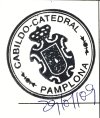 Pamploma cathedral sello 2009.jpg
