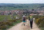 025-17 Cathy and another Pilgrim entering Sauges.webp