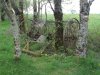 030-11 Old farm machinery on the way to L'Estrade. Notice the GR marker.JPG