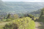 030-25 Two pilgrims head into St. Come d'Olt.webp