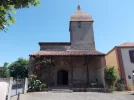 060-07 The church at Lanne-Soubiran had refreshments for donations.webp