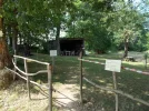 064-15 Pilgrim rest stop just past Arthez de Bearn where I celebrated 1000km.webp