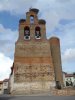 17 Sep #14 1715hrs Villar de Mazarife Church of Santiago with three stork nests.JPG