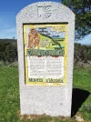 Camino Marker outside Segovia.webp