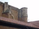 16 Sep #101 Leon Parador Scallop shells on turret of church of San Marcos.webp