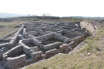 Castromaior Roman camp inside the earth banks of an iron-age hill fort.webp