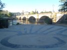 1 Sep #3 0824hrs Logrono Puente de Piedra crossing the Rio Ebro.JPG
