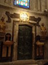 4 Oct #21 1633hrs (corrected time) Santiago Cathedral. Holy Doorway with 600kg bronze doors de...JPG