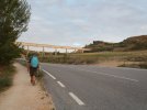 28 Aug #1 0743hrs Approaching the aqueduct between Cirauqui and Lorca.JPG