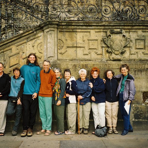 10 pilgrims at the end - 7 countries