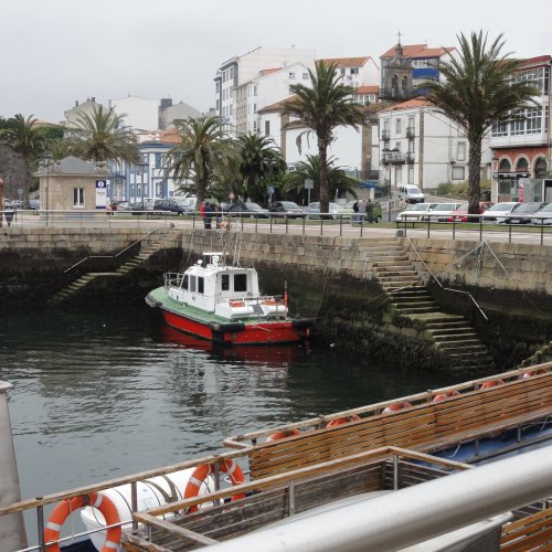 Ferrol Harbour pilgrim steps.