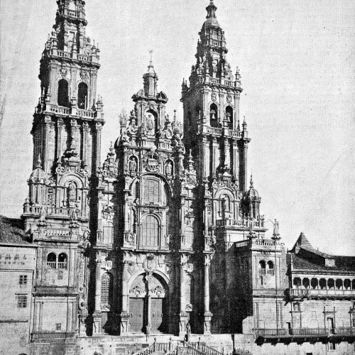 Cathedral in Santiago 1909
