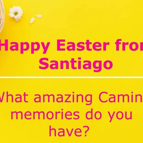 Happy Easter from Santiago de Compostela