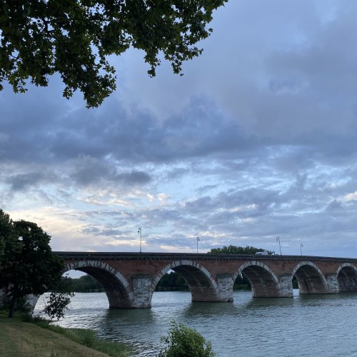 Leaving Moissac