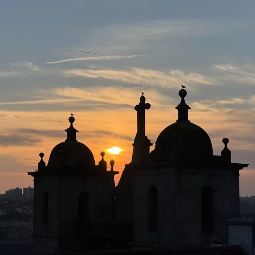 Media 'Porto at sunset' in category 'Camino Portugues'