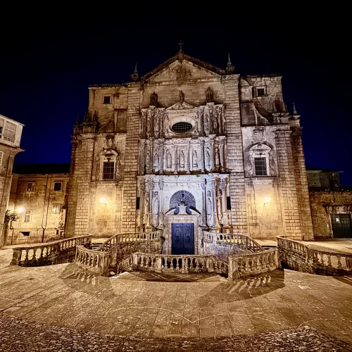 Media 'The Church of San Martin Pinario' in category 'Photos from Santiago de Compostela'