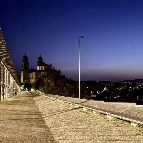 Media 'Starry night in Santiago' in category 'Photos from Santiago de Compostela'