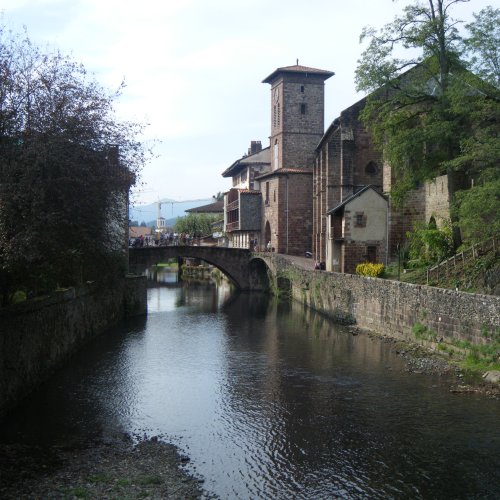 Picturesque St. Jean in the Pyrenees