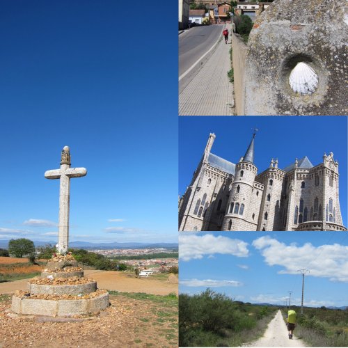 Arriving at and passing Astorga