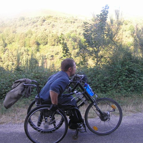 camino de santiago for wheelchair users, discapacitados, sila, rohlstuhle jakobsweg