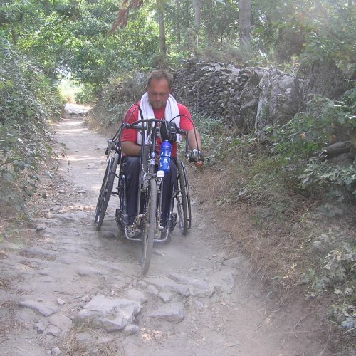 camino de santiago for wheelchair users, discapacitados, sila, rohlstuhle jakobsweg