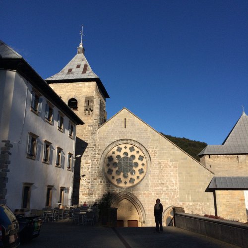 Casa de los Beneficados and Monastery in Roncevalles