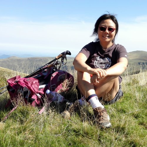9th Sep. the very first day of my very first camino - Bathed in the Pyrenees sunshine