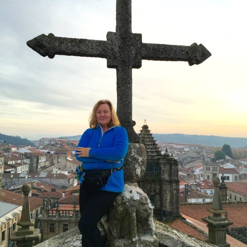 Up on the Roof of Santiago de Compostela Cathedral