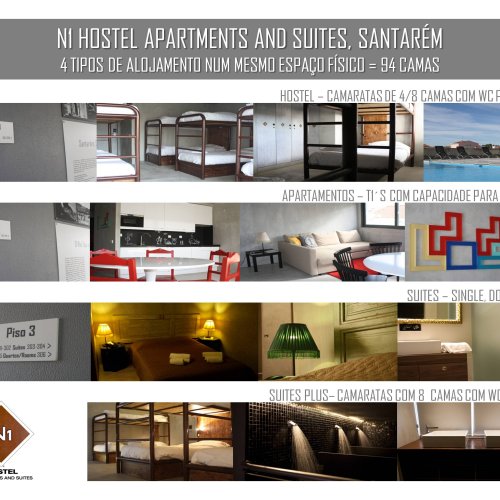 4 types of accomodation in one building