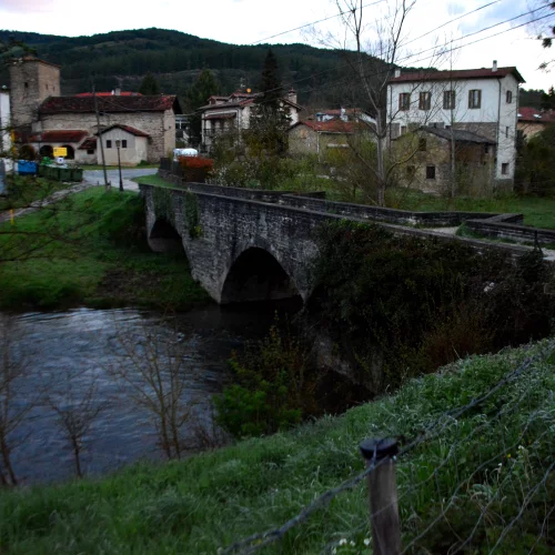 The medieval bridge at Larrasoana -17th April 2016