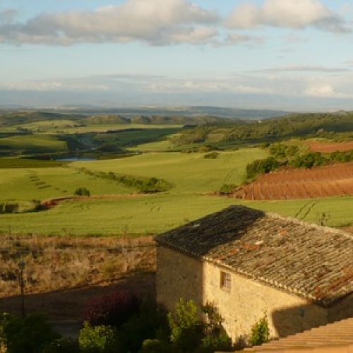 View from Albergue Villamayor de Monjardín