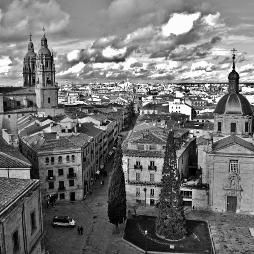 Salamanca from a rooftop.