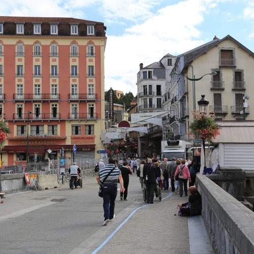 Lourdes old town
