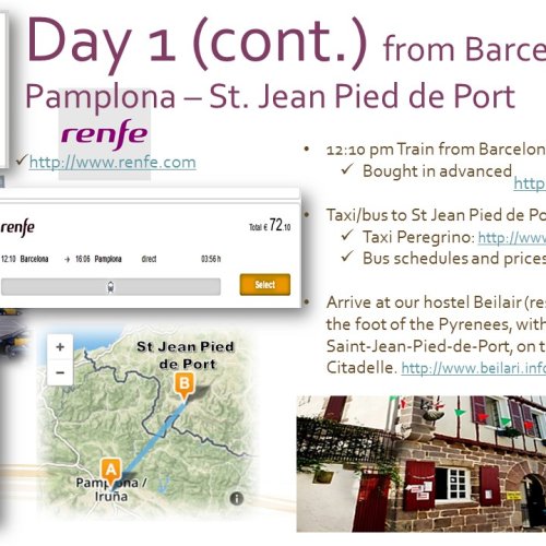 Day 1 (Cont.) The Pureco Way (Camino Frances May 2017)