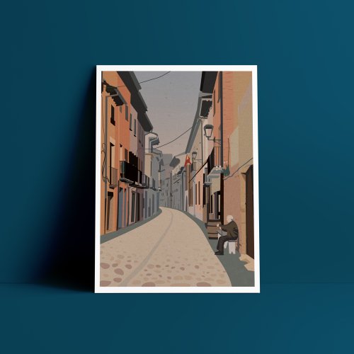 Camino Illustration 1 - Estella