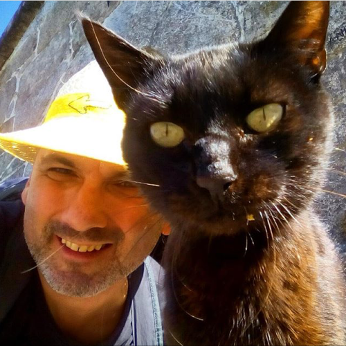 Selfie with Cat
