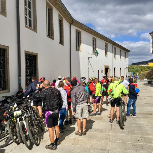 Bicycle mania at Officina de Peregrinos